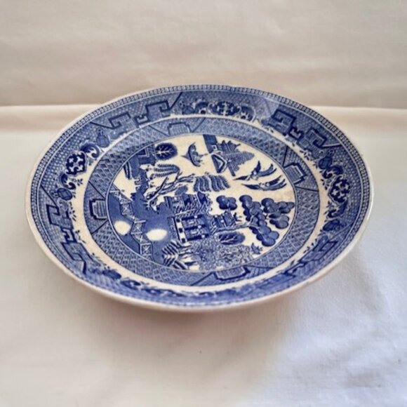 Antique Blue Willow Bowl - Picture 2 of 10